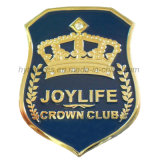 Crown Gold Plated Lapel Pin, Organizational Badge (GZHY-BADGE-014)