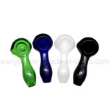 Glass Spoon Hand Pipe for Smoking with Universal People (ES-HP-028)