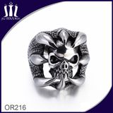 Custom Design Men's Retro Skull Ring