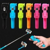 Selfie Stick with Telescopic Built-in Bluetooth Wireless Remote