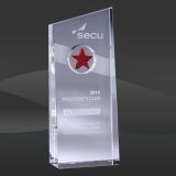 Red Nebula Crystal Star Award (JC-1579R, JC-1580R)