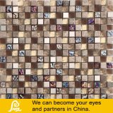 Stone Mosaic with Crystal Glass Mosaic Tile
