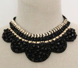 Fashion Charm Crystal Choker Collar Necklace (JE0035-2)