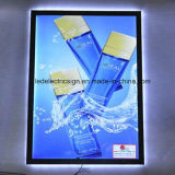 Wall Mounted Magnetic Crystal Slim LED Light Box for Advertising