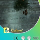 Commrcial 8.3mm Pearl Walnut V-Grooved Waxed Edged Laminated Flooring