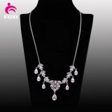 Best Selling White Stone Pendant Necklace for Wedding