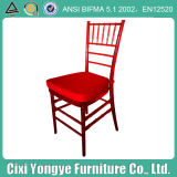 Crystal Red Resin Chaivari Chair for Weddings