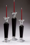 Crystal Glass Candlestick for Wedding