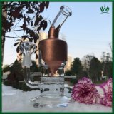 9 Inches Copper Plating New Cross-Crystal Recycler Smoking Pipes
