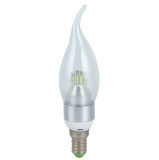 3W 5W Filament LED Lamp E14 E12 C35 Candle LED Filament Light for Hotel Ceiling Light Crystal