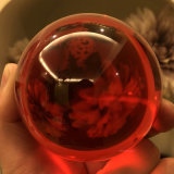 Dsjuggling 90mm Red Acrylic Contact Juggling Ball Magic Ball