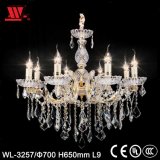 Crystal Chandelier with Glass Decoration Wl-3257