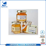 Durable Glossy Adhesive Paper Honey Bottle Sticker Label