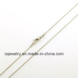 Custom Sterling Silver Snake Chain Necklace Jewelry