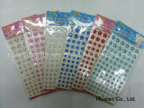 Flower Acrylic Crystal Stone Sticker with Self-Adhesive