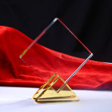 Black Crystal Glass Trophy for Business Gifts (KS04044)