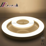 Modern Simple LED Round Warm Ceiling Lamp for Living Room