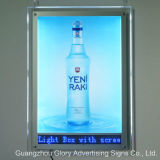 Acrylic Crystal Scrolling Advertising LED Message Display Lightbox