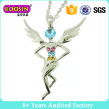 Fashion Angle Colorful Crystal Pendant Necklace Jewelry (12726)