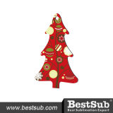 Bestsub Christmas Tree Shape Hardboard Sublimation Ornament (HBOM03)