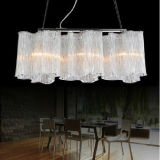 Decorative Project Clear Crystal Glass Haning Lighting Lamp