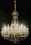 Chrome Finish Clear Crystal Contemporary Chandelier for Dining Room