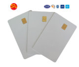 Factory Price Blank White FM4442 Contact IC Card with Magnetic Stripe
