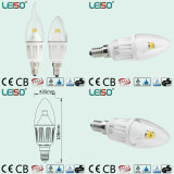 Unique 4W CREE Chip E14 Scob LED Candle Lamp (LS-B304-CWWD/CWD)