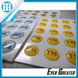 3D Waterproof Domed Stickers for Advertising
