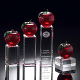 Educators Merit Crystal Apple Award (#10510, #10511, #10512, #10513)