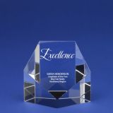 Crystal Face Trophy for Celebrating Achievements (#78006)