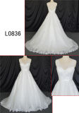 Lace Backless Wedding Dress Ball Gown