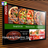 LED Aluminum Snap Picture Frame for Wall Menu Board Advertising Light Box