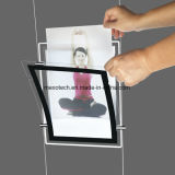 Cable Suspending LED Light Box with Magnetic Face 