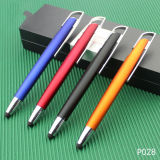 High Quality Stylus Plastic Ball Pen Company Logo Design Pen