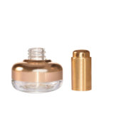 30 Ml (1 oz) Amber Glass Essential Oil Bottle with European Dropper Cap