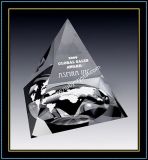 Crystal Pyramid Paperweights for Corporate Promotion Gift