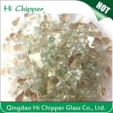 Golden Reflective Tempered Glass Chips for Fire