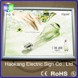 Curved Aluminum Snap Frame LED Light Box Advertising Display Panel