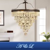 Retro Style Crystal Chandelier for Living Room