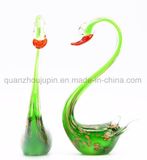 OEM Hot Sale Crystal Creative Decorative Swan Craft