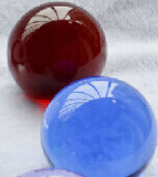 Solid Glass Balls, Hollow Glass Beads 4cm 5cm 6cm