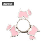 2D Blank Sublimation Fidget Spinners Custom Gift (Dog, Pink)
