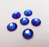 Sapphire 2088 Cutting Round Flat Sequins Flat Back Crystal Beads Rhinestones (FB-ss20 sapphire/5A)