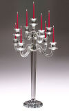 Warmly Romantic Crystal Glass Candleholder