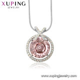 Necklace-00562 Xuping Fake Diamond Necklace Accessories for Woman Jewelry Crystals From Swarovski