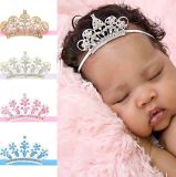 Large Crystal Crown Baby Headband