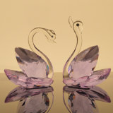 K9 High Quality Wedding Gift and Christmas Day Gift Crystal Swan for Lover
