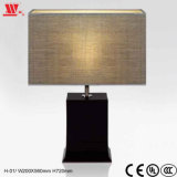 Modern Table Lamp with Fabric Shade H-01