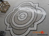Granite Waterjet Medallion & Marble Mosaic for Floor Decoration